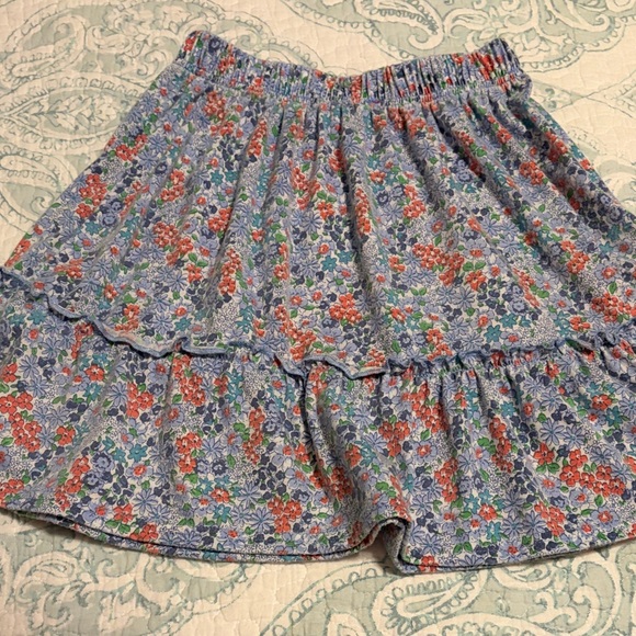 Floral Two-Piece Set with Ruffle Skirt - Picture 4 of 5
